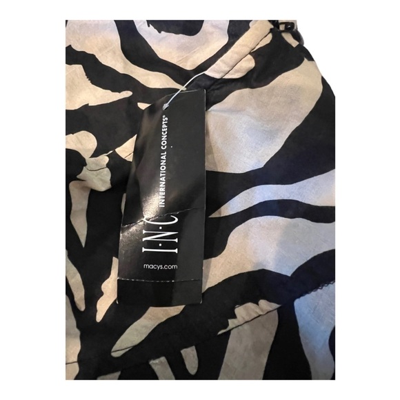 INC Ruffle Mini Skirt Women's Size 16 NWT - Picture 5 of 7